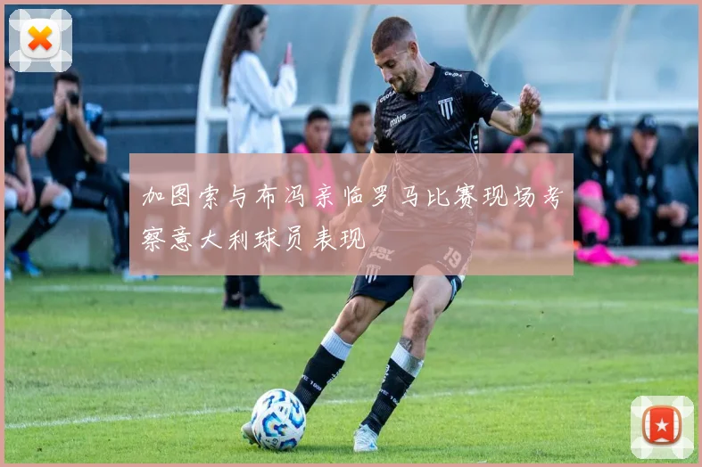 加图索与布冯亲临罗马比赛现场考察意大利球员表现